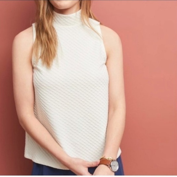 *NWT Anthropologie Eri + Ali Overture Button Tank - Picture 1 of 8